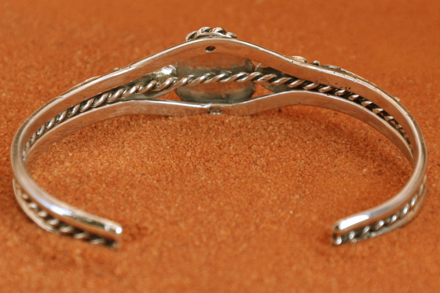 Bijoux amerindiens-bracelet turquoise-style navajo-sleeping beauty-argent sterling-idee cadeau-pour femme