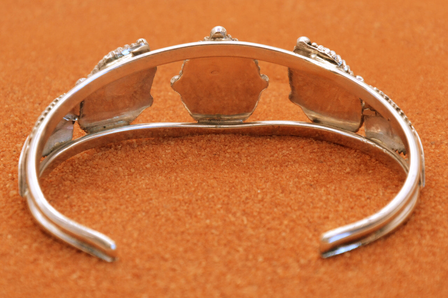 Bracelet turquoise femme-sonora gold-bijoux amerindiens-navajo-argent massif-idee cadeau-unique