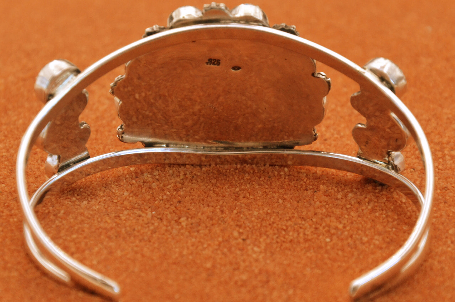 Bracelet-manchette-amerindien-style navajo-femme-argent sterling-turquoise-kingman-cadeau