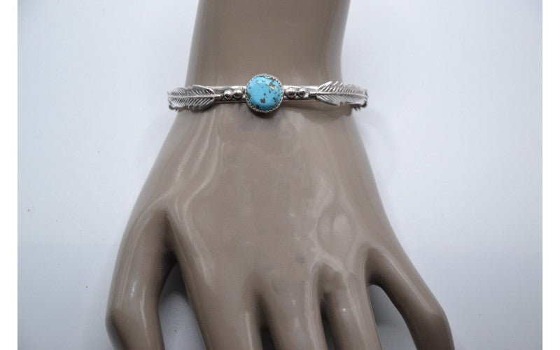 Turquoise bracelet-925/1000 silver-Native American jewelry-handmade-gift idea-bohemian