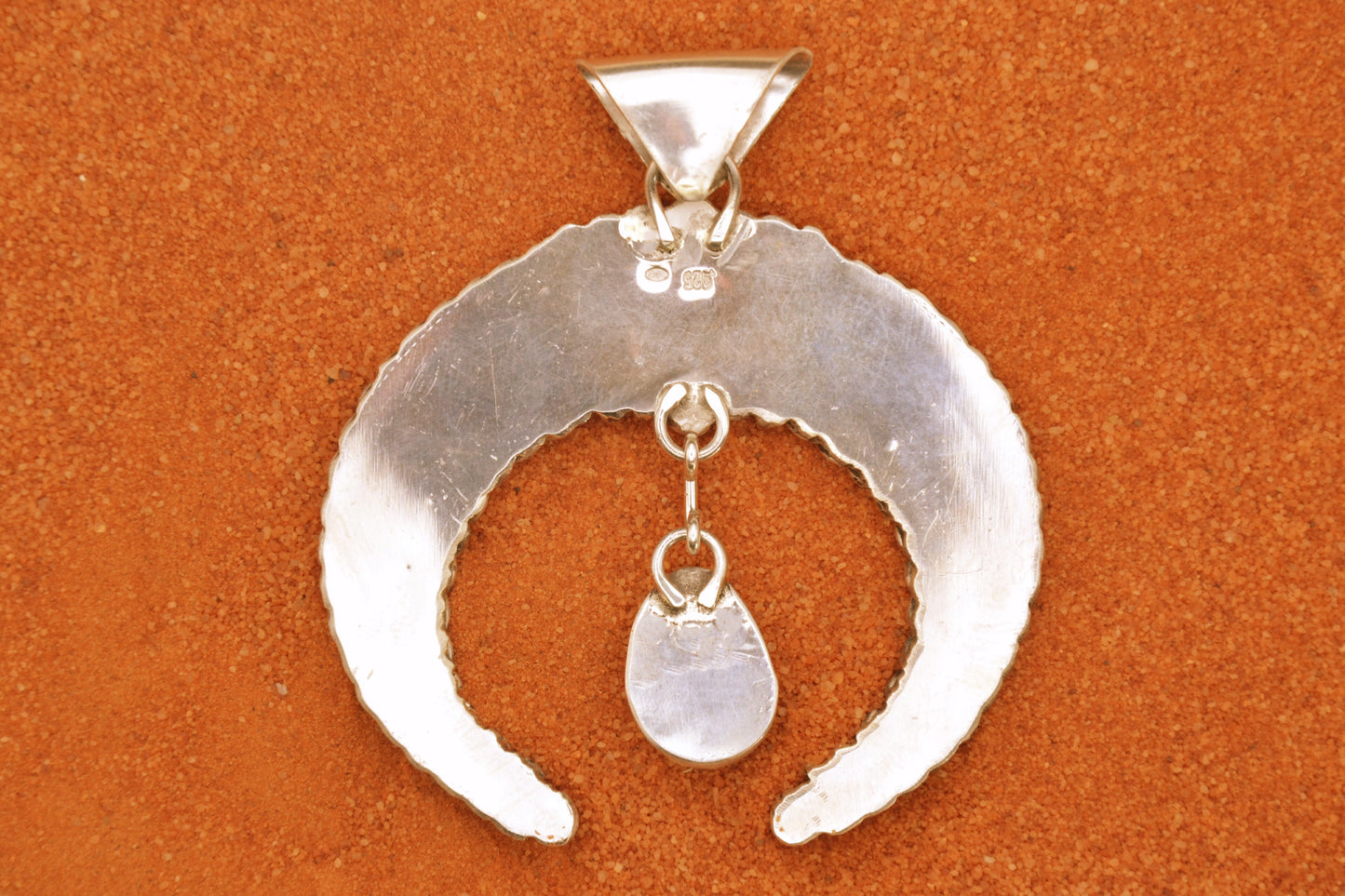 Pendentif naja-turquoise kingman-sonora gold-bijoux amerindiens-navajo-cadeau-piece unique